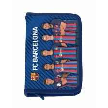 Single toiletry bag without accessories FC BARCELONA, 21x13.5x3.5cm