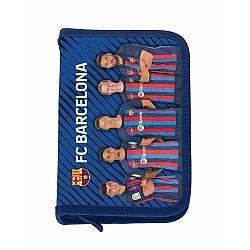 Single toiletry bag without accessories FC BARCELONA, 21x13.5x3.5cm