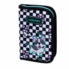 Единичен несесер без аксесоари, Head, Сладко кученце, AC1, 20 х 14 х 3.5 см