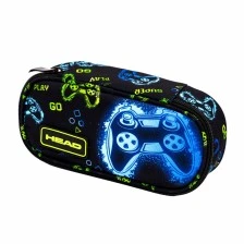 Single vanity case without accessories, Head, Neon Game, AC6, 22 x 9 x 5 cm