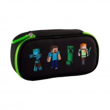 Single toiletry bag without accessories, Astra, Minecraft, AC6, 22 x 11.5 x 5.5 cm