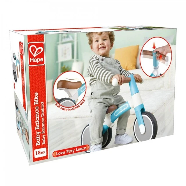 Hape Vespa first balance wheel, Light blue