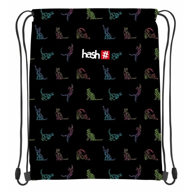 Sports bag, HASH, Happy Kitten, 44x33 cm