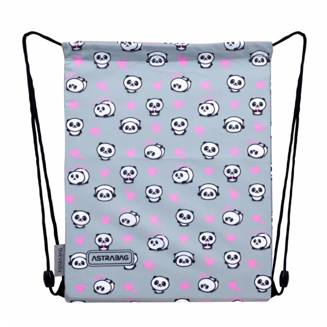 Чанта за спортен екип ASTRABAG Панди, AD1, 40x33 см.