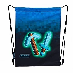 Sports team bag ASTRABAG Pixels, AD1, 40 × 33 cm
