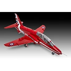 Assembly model, Revell, BAe Hawk T.1A RAF Red Arrows fighter, 170 parts