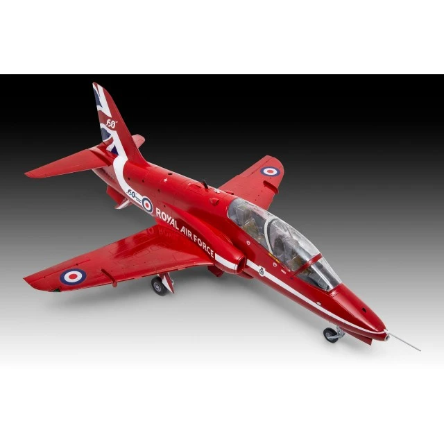 Сглобяем модел, Revell, Изтребител BAe Hawk T.1A RAF Red Arrows, 170 части