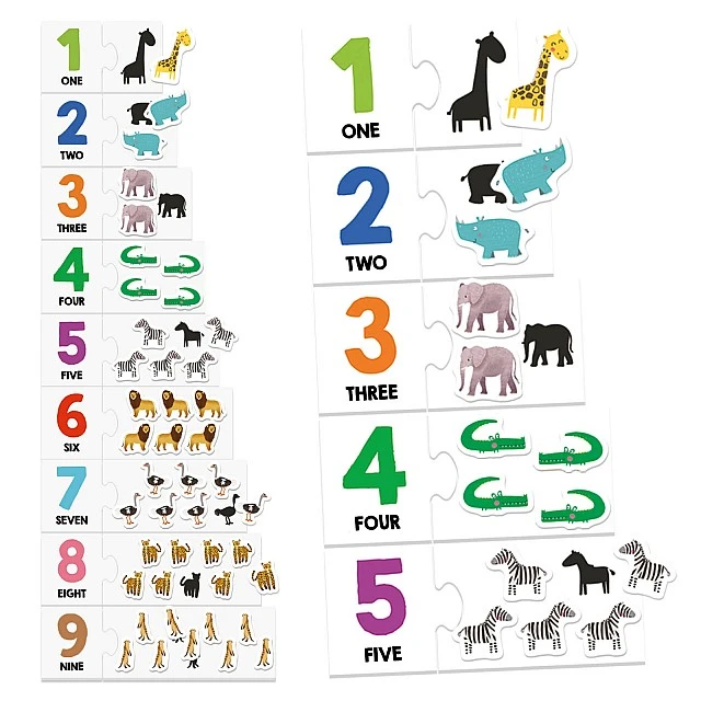 Educational game, Headu, Tactile numbers