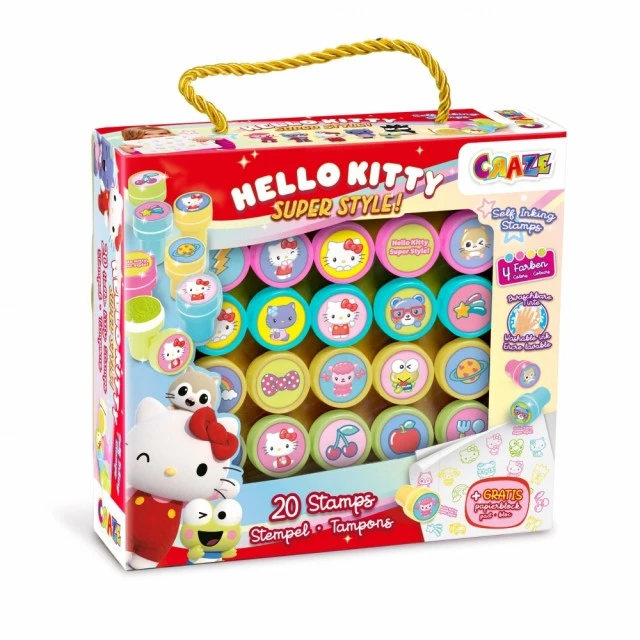 Комплект печати Hello Kitty, 20 броя