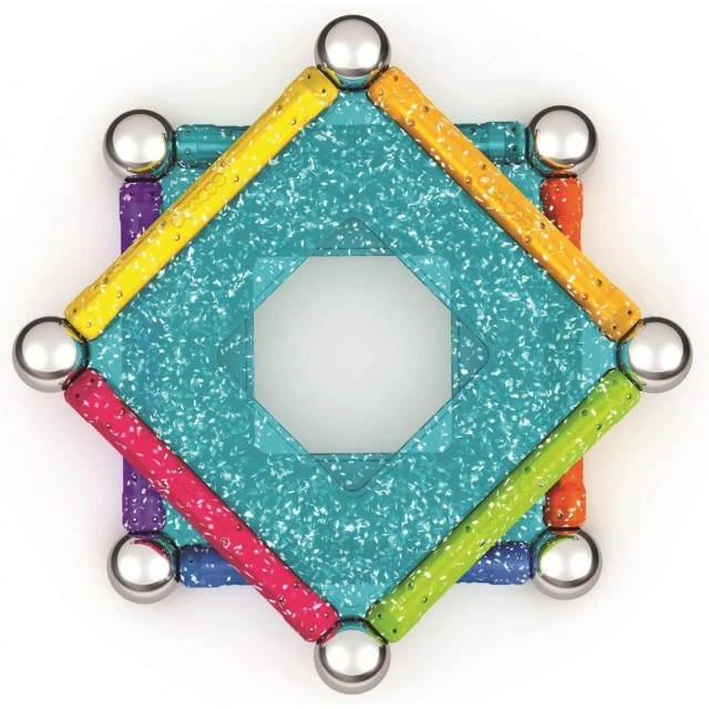 Magnetic constructor Glitter Panels 534, 22 parts