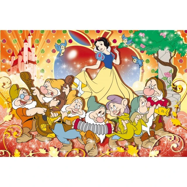 Puzzle, Lisciani, Snow White, Double-sided puzzle 24 pieces