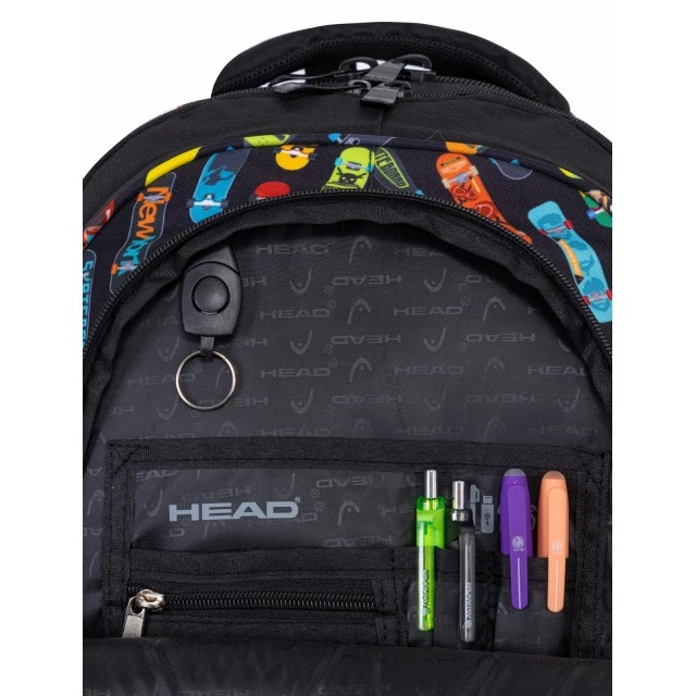 School backpack HEAD Skateboards, AB300, 42 x 30 x 19 cm