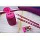 Set of ergonomic pencils, Stabilo, EASYgraph S, Right hand, 2 pieces with sharpener and eraser, Pink