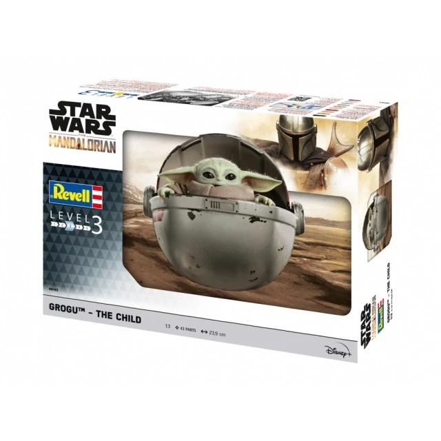 The Mandalorian, The Child, 43-piece buildable model