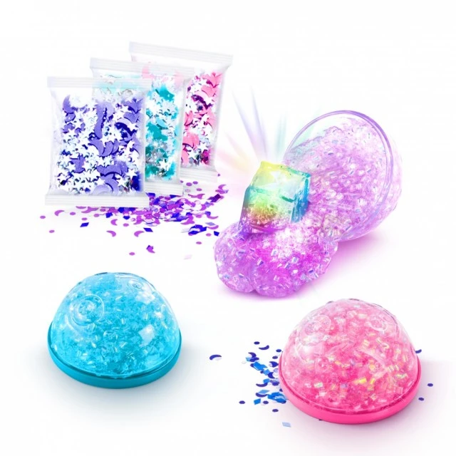 Творчески комплект, Canal Toys, Светещ космически слайм, 3 цвята