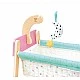 Дървено Люлеещо се легло за кукли, Hape, 4 части