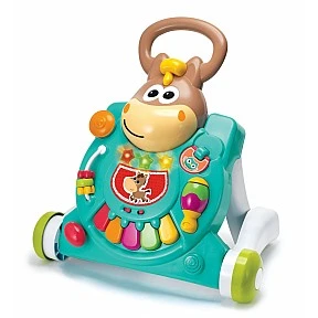Interactive toy, Infantino, B Kids, 3 in 1 Baby Walker and Horse Table, Blue