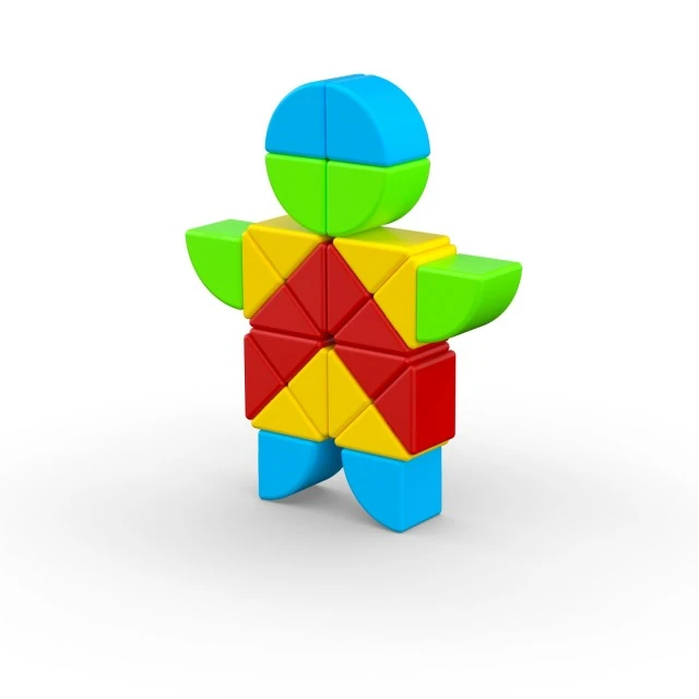 Магнитен конструктор, Geomag, Magicube, 24 части