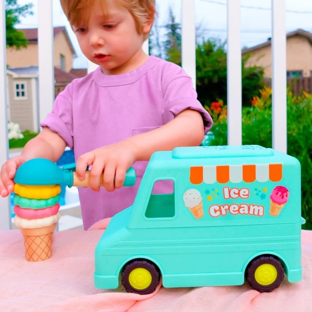 Game set Ice cream truck, 10 pieces