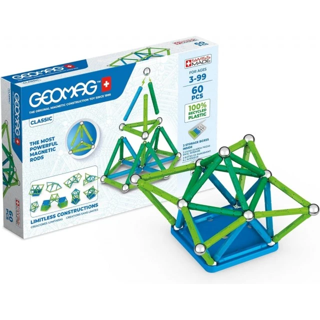 Magnetic constructor Classic 272, 60 parts