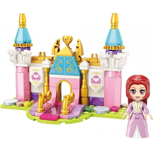 Builder Color Ocean Castle, Door to Innocence, 131 pieces