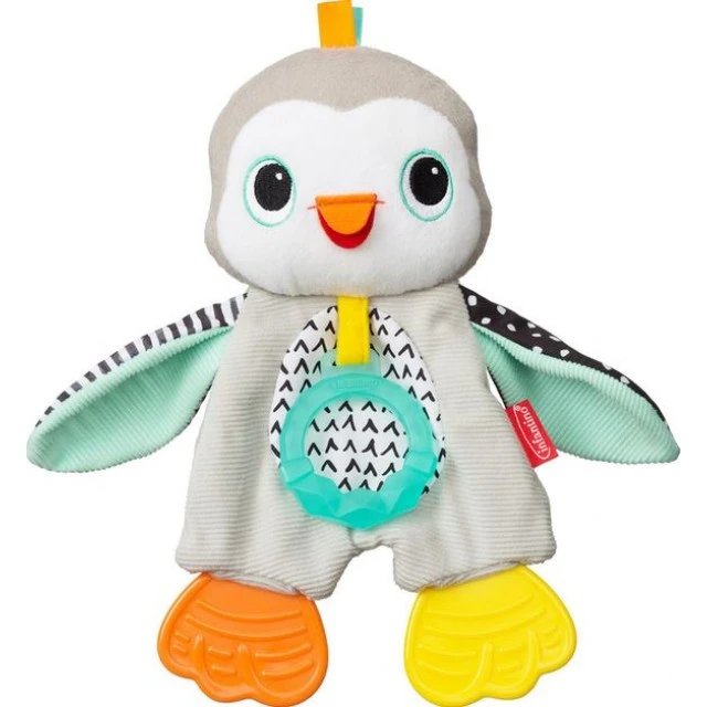 Бебешка мека сензорна играчка, Infantino, Пингвин