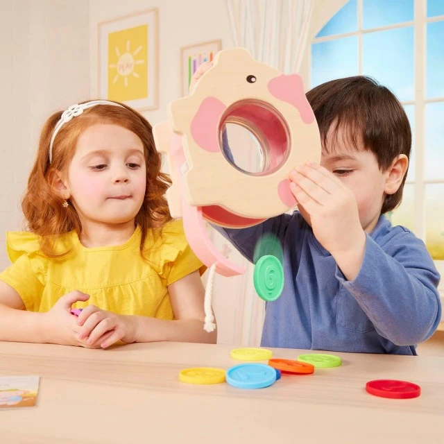 Piggy bank educational set, 11 parts