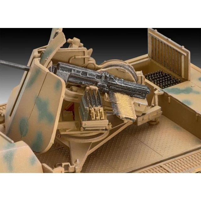 Сглобяем модел sWS с Flak 43 и ремарке за амуниции Sd.Ah.58, 252 части