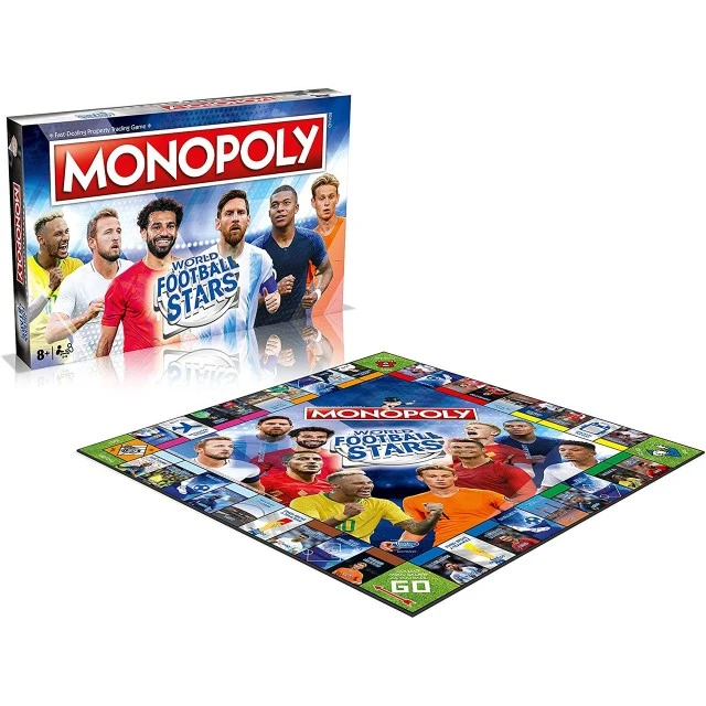 Monopoly Board Game, World Soccer Stars