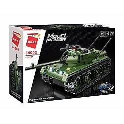Constructor Model Power, Tank Panther with RC control, 418 parts