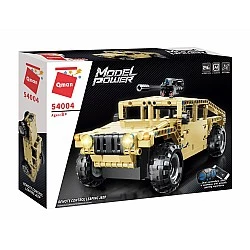Constructor Model Power, Jeep with RC control, 413 parts
