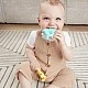 Комплект силиконови бебешки гризалки, Infantino, Слонче и лъвче, 2 броя
