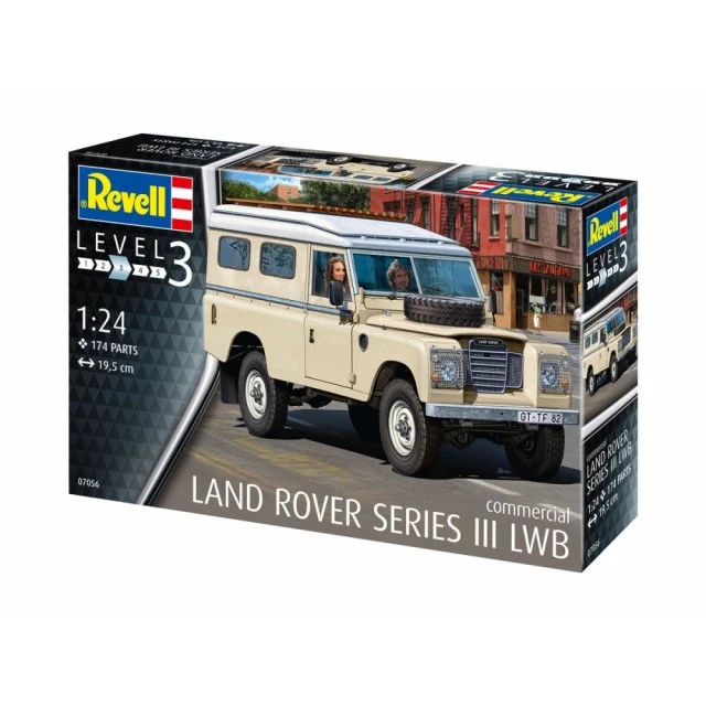 Сглобяем модел Land Rover серия III LWB 109, 174 части