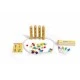 Wooden game, Hape, Bamboo Rapido, bamboo sticks and color combinations