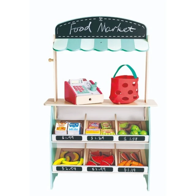 Children’s play set Stand with farm products, 41 parts