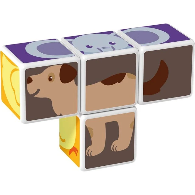 Магнитен конструктор Magicube, Животни и карти 132, 11 части