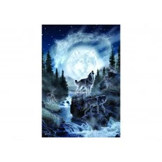 Puzzle Anatolian Wolf and Moon 500 pieces