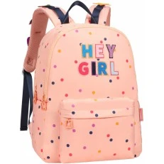 Ученическа раница Marshmallow, Hey Girl Coral, 43х33х16cм