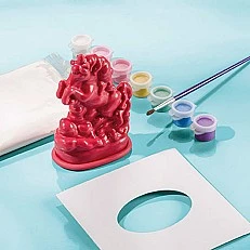 Creative set Totum DIY plaster unicorn ponies, 5 pieces