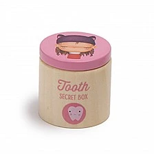 Wooden box, Eurekakids, Milk teeth box