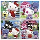 Puzzle in a suitcase, Hello Kitty 4 in 1, 12-16-20-25 pieces