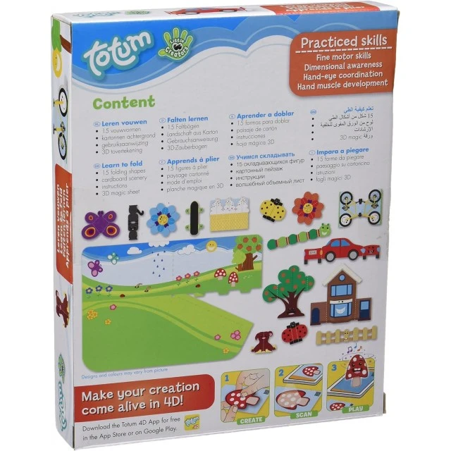 Creative kit DIY paper model, Landscape