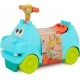 Push car with sound, light and constructor, Battat, Hippo