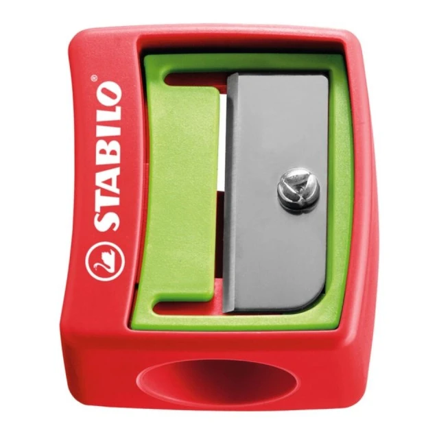 Set of colored pencils, Stabilo, Woody 3 in 1 Pastel + sharpener ST8806-3, 6 colors