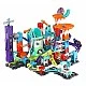 Комплект за игра Marble Rush, Магнитна магическа писта, 120 части