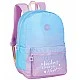 School backpack, Marshmallow, Rainbow, 43x33x15.5cm, Blue