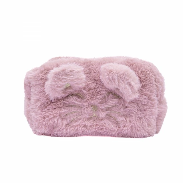 Toiletry bag without accessories ASTRABAG Fluffy kitten, 19 × 9 × 8 cm