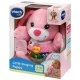 Musical plush toy - Pink puppy