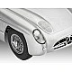 Сглобяем модел, Revell, Подаръчен комплект автомобил Mercedes-Benz 300 SLR, 124 части