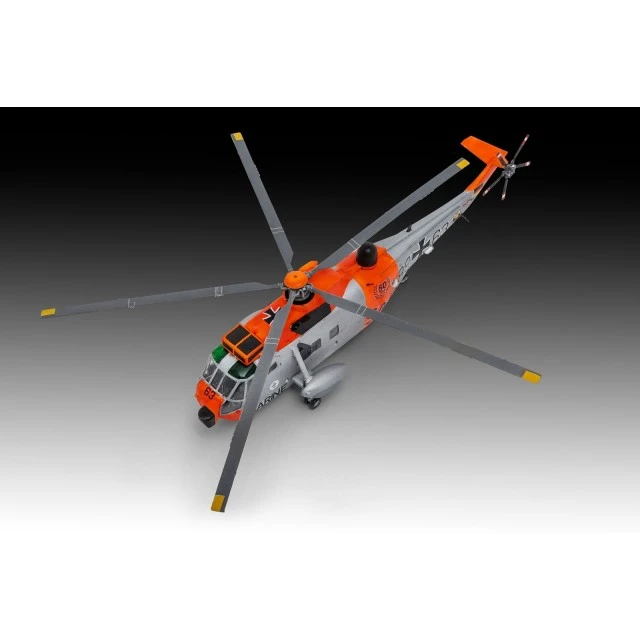 Assembly model, Revell, Westland Sea King Mk.41 Helicopter, 132 parts